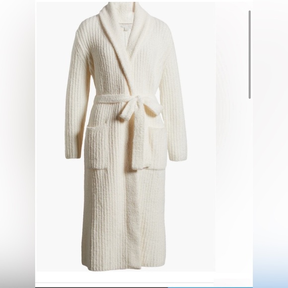 Barefoot Dreams ecochic long wrap cozy robe size 2 - Picture 4 of 13